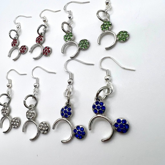 Mickey Ear Headband Earrings - Mickey Mouse Earrings - Disney Vacation Earrings - Picture 3 of 10